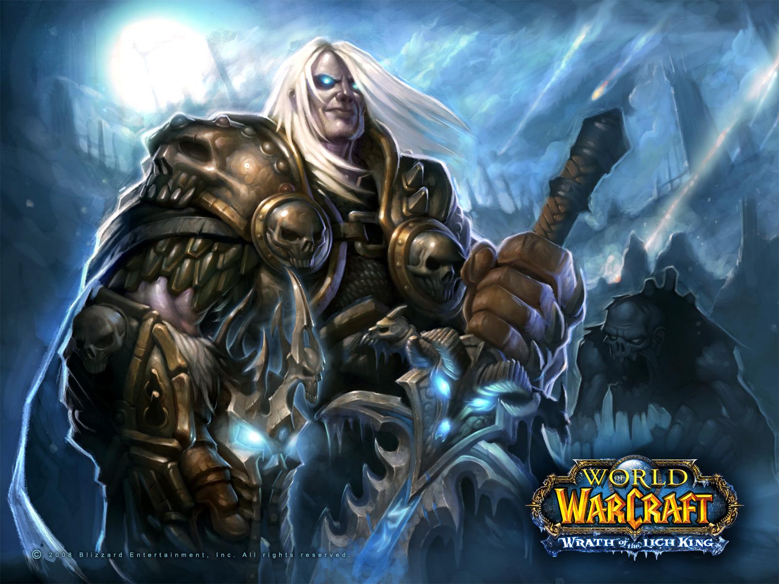 Сайт сервера Legendary WoW - Главная страница